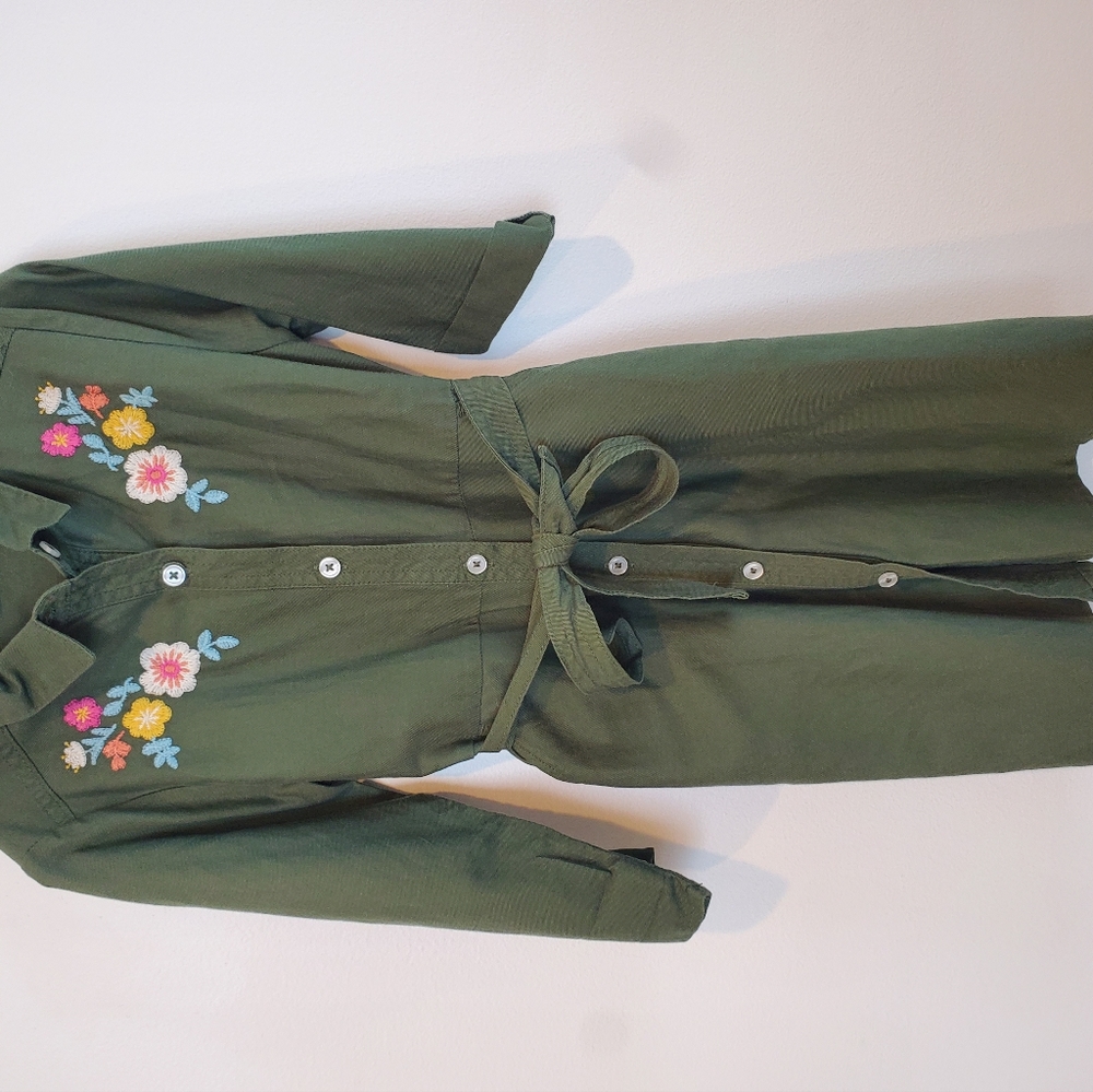 Girls size 6-6x 3/4 sleeve dress